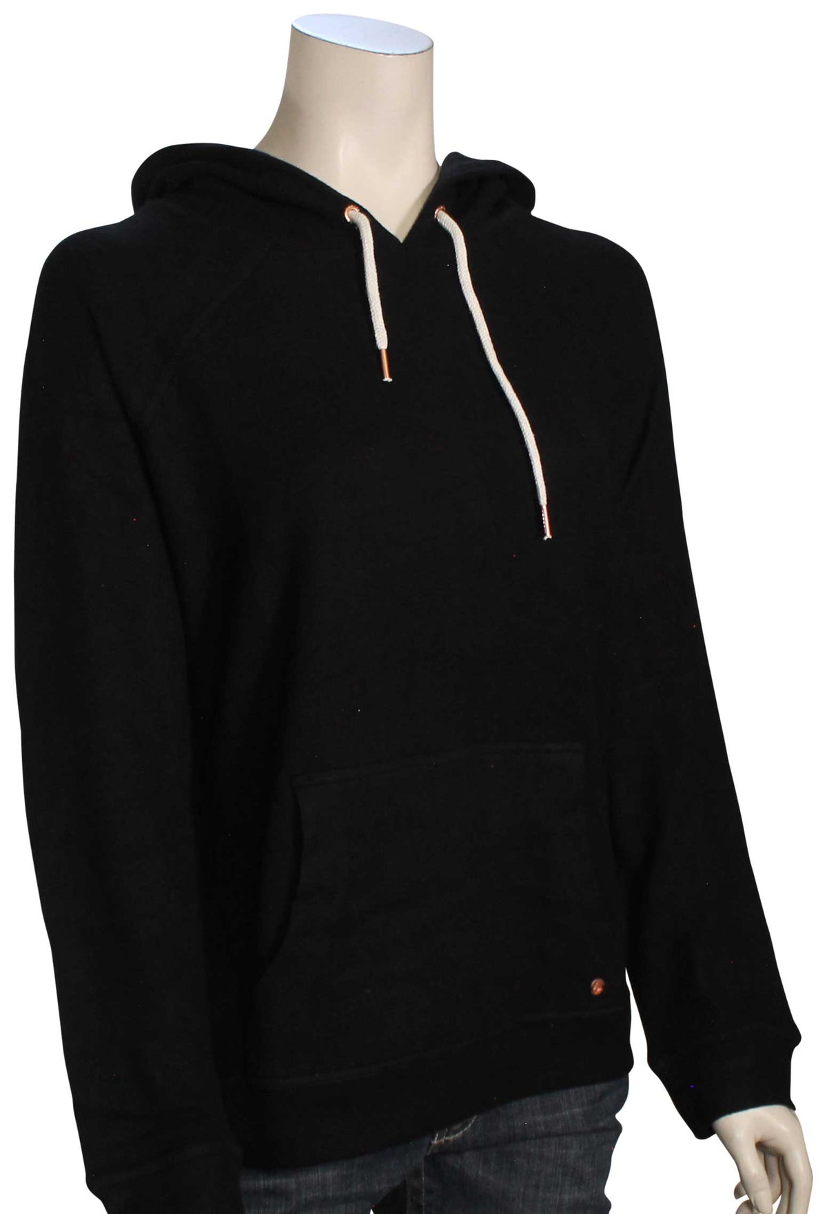 Volcom Lived In Lounge Women's Pullover Hoody - Black