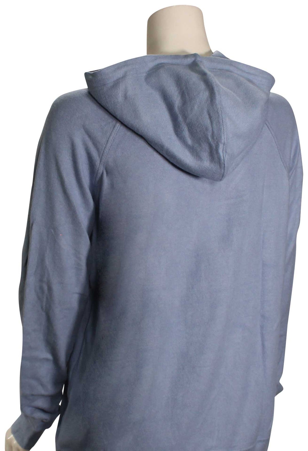 Volcom Lived In Lounge Women's Pullover Hoody - Washed Blue – back view