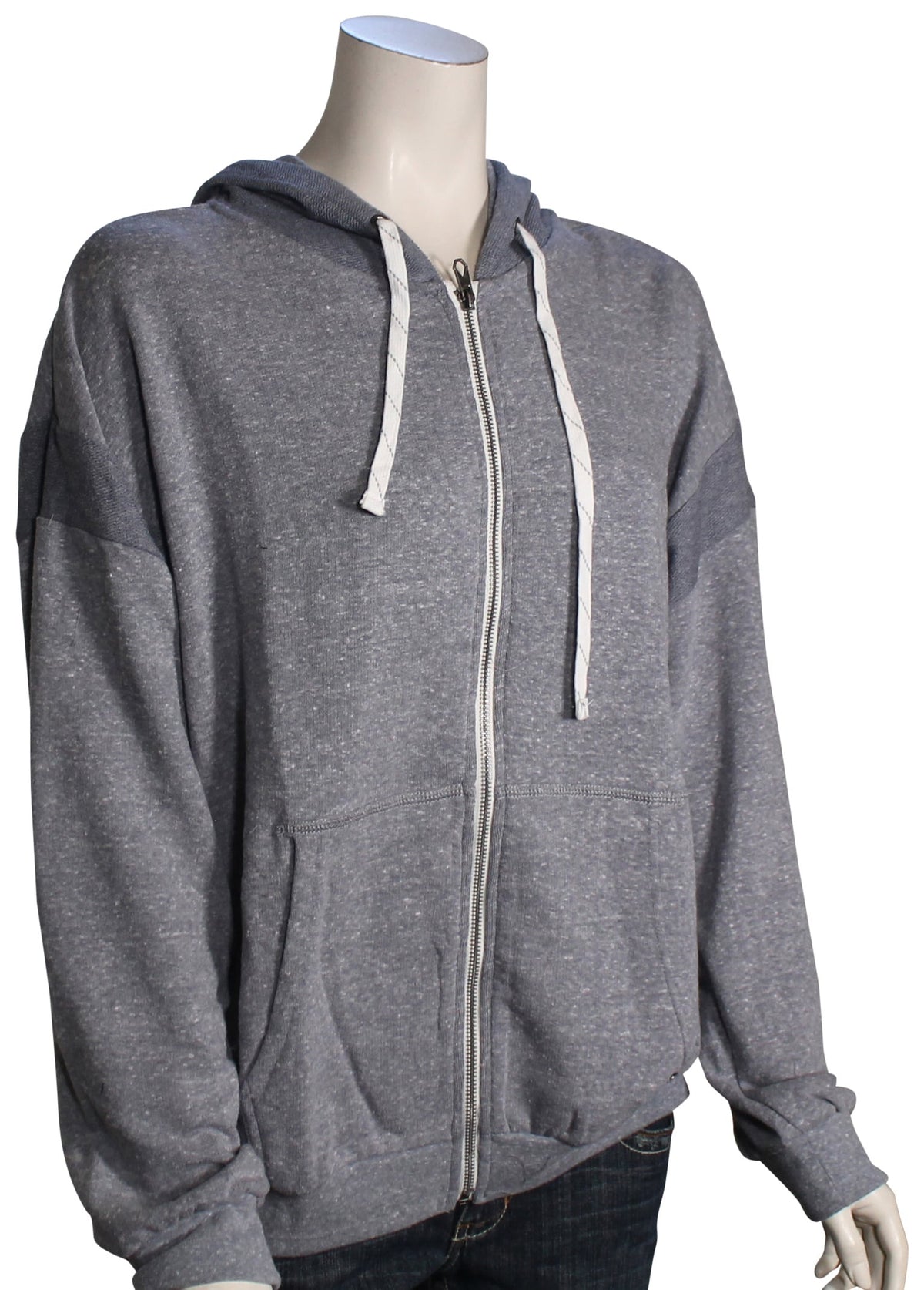 Volcom Lil Frenchie Women's Zip Hoody - Denim