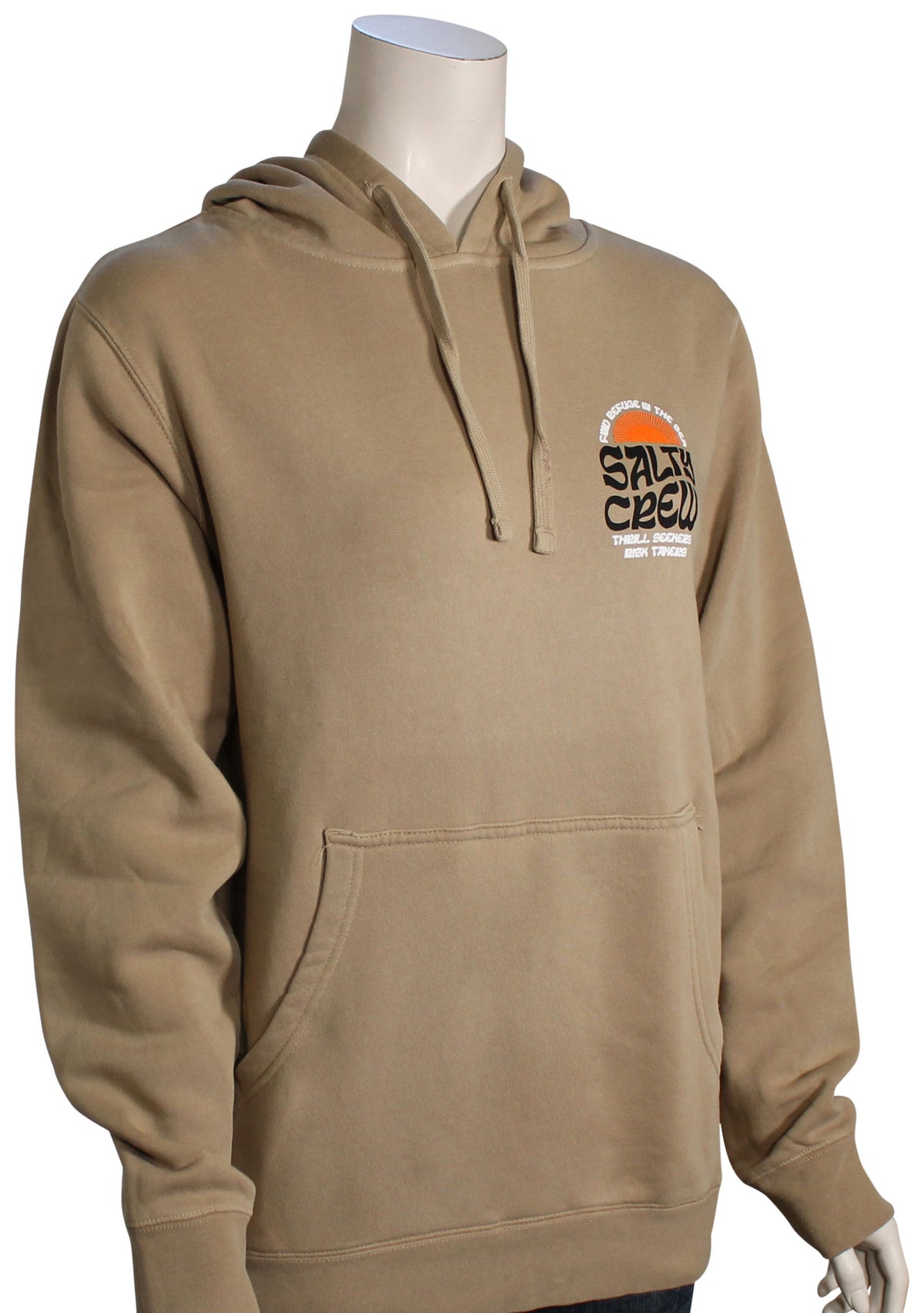 Salty Crew Sunrise Boyfriend Women's Hoody - Sandstone, front view