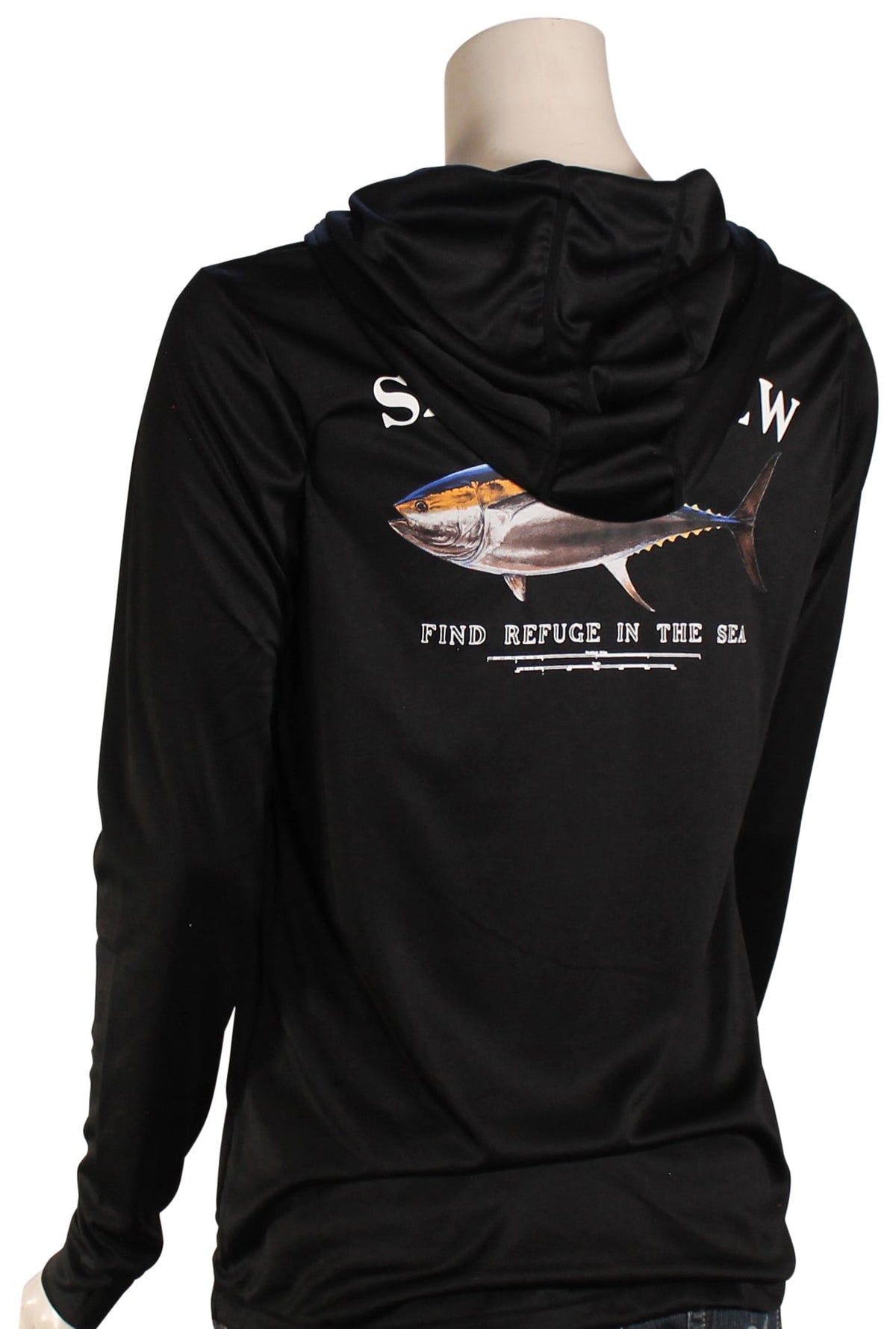 Salty Crew Big Blue Women's Surf Hoody - Black - L