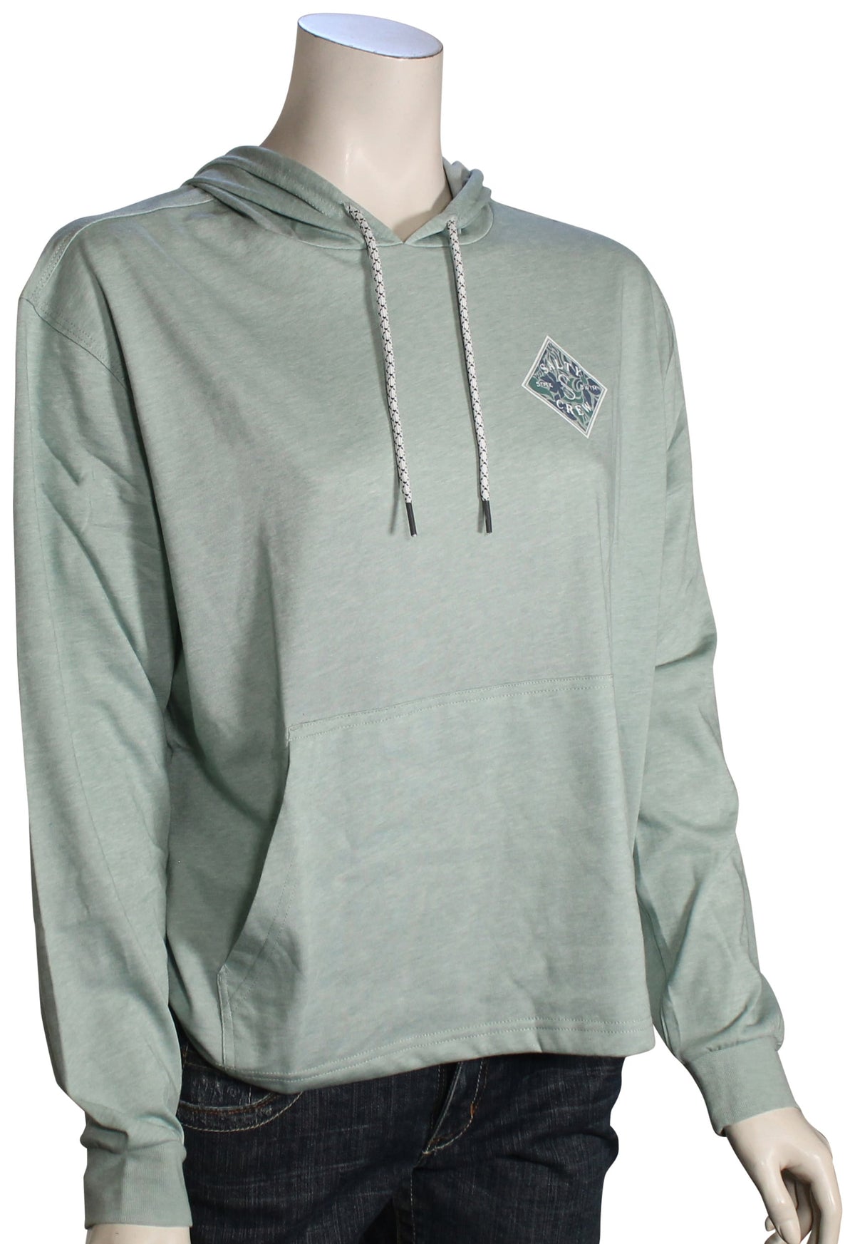 Salty Crew Floral Tippet Tech Women's Surf Hoody - Cloud Blue