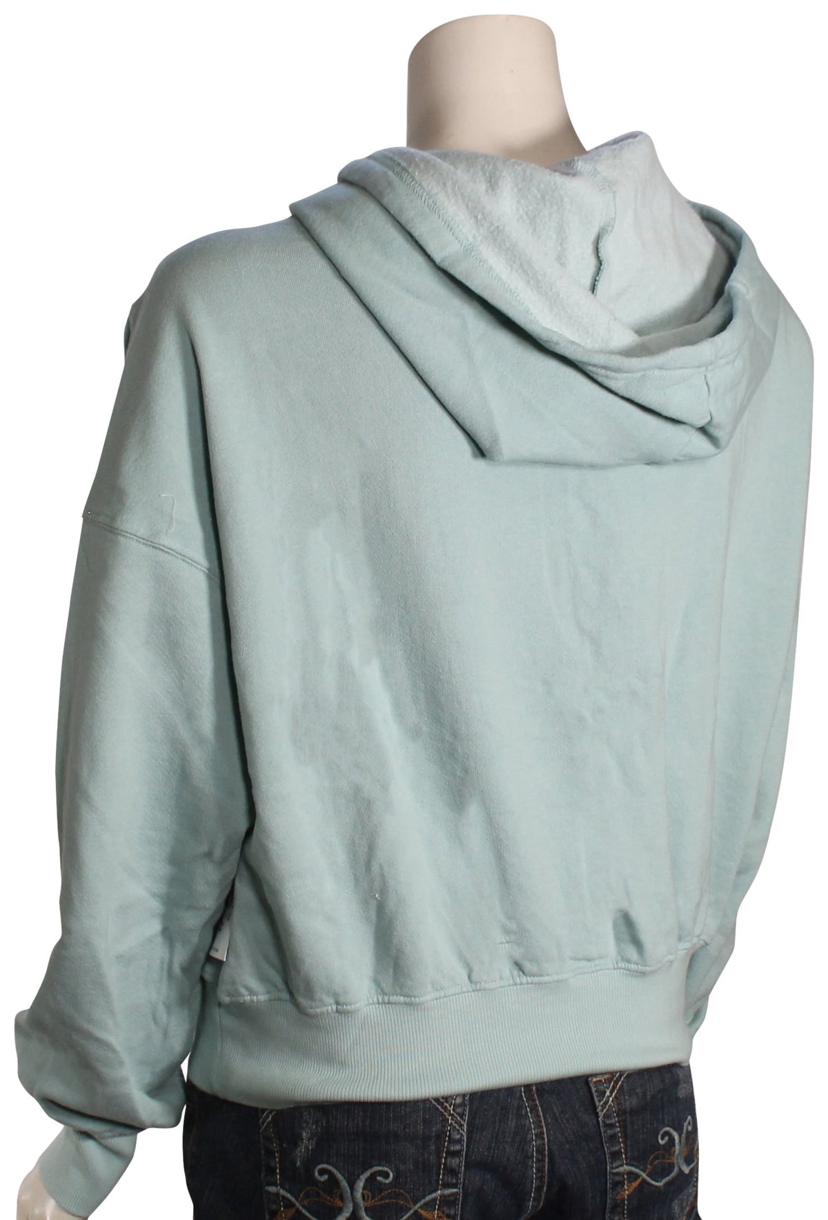 Billabong Easy To Love Women's Pullover Hoody - Sea Fog – back view