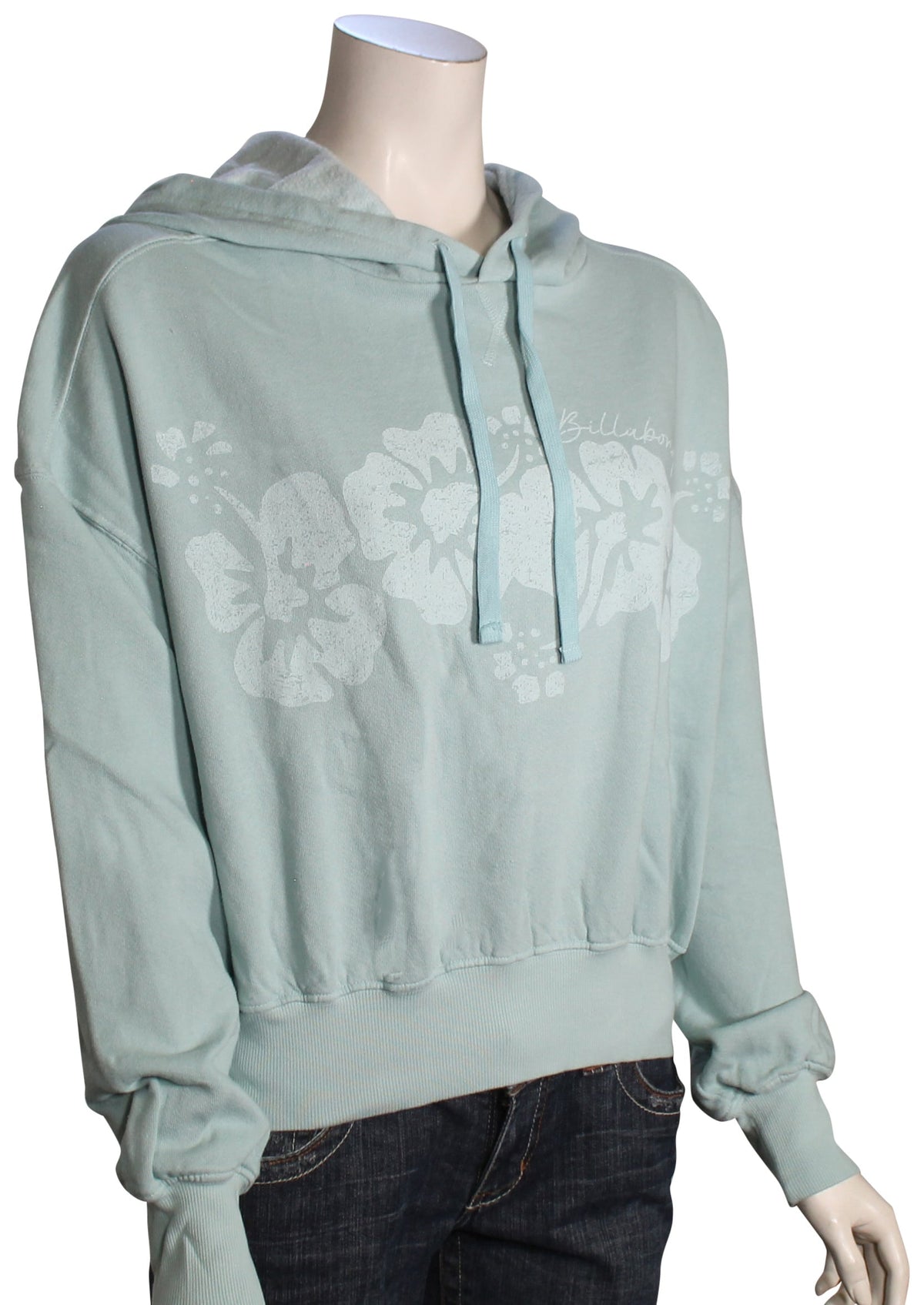 Billabong Easy To Love Women's Pullover Hoody - Sea Fog
