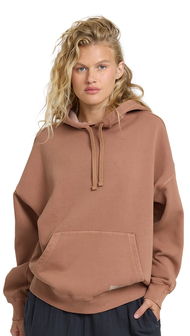 Billabong All Stacked Women's Pullover Hoody - Sugar Almond