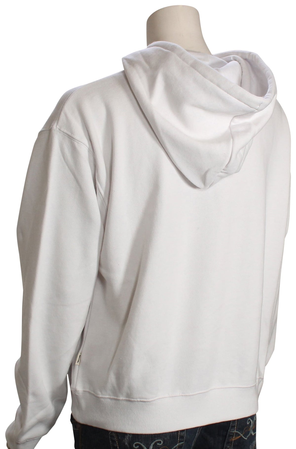 Rip Curl Paradise Palms Women's Pullover Hoody - Light Grey Heather – back view
