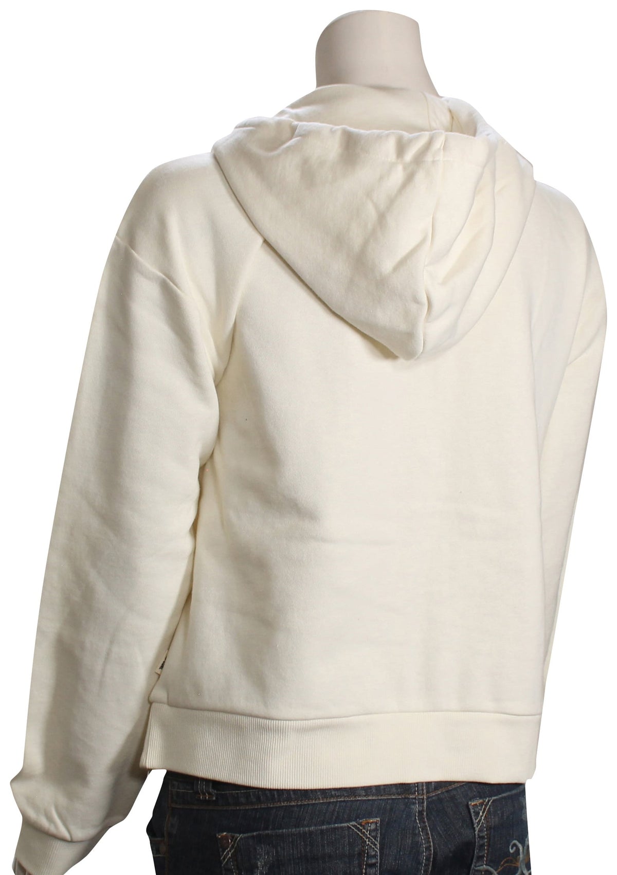 Rip Curl Surfarama Women's Zip Hoody - Bone – back view