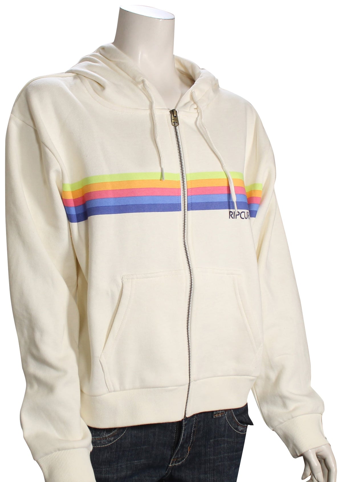 Rip Curl Surfarama Women's Zip Hoody - Bone