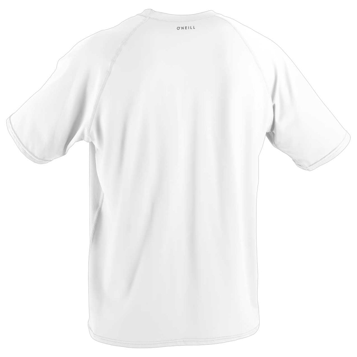 O'Neill 24-7 Traveler SS Sun Shirt - White – back view