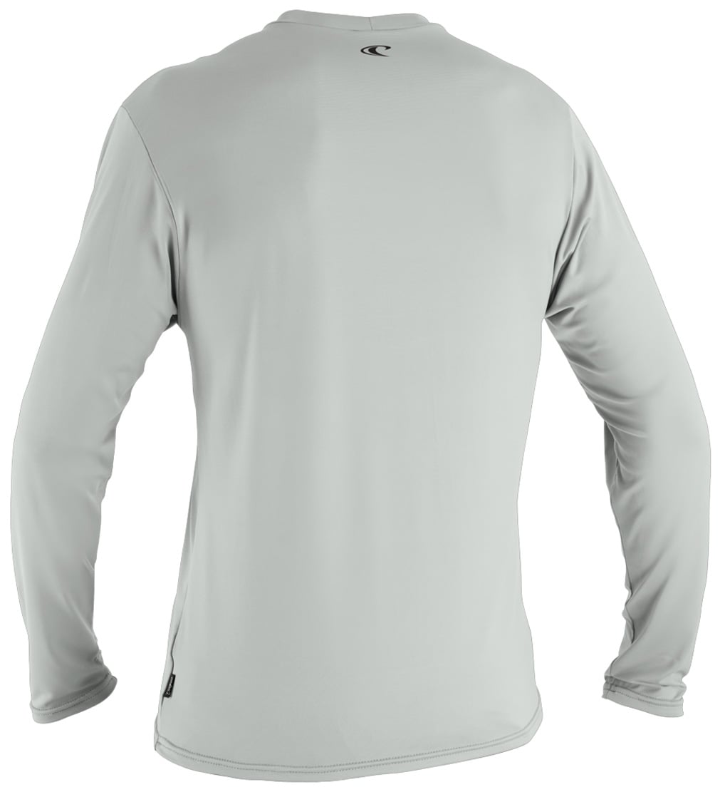 O'Neill Basic Skins 2 LS Sun Shirt - Overcast – back view