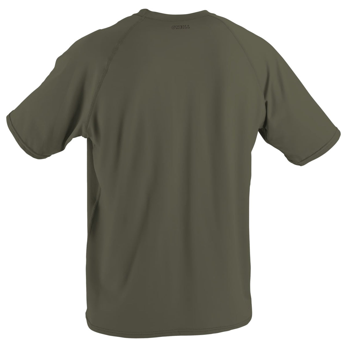 O'Neill 24-7 Traveler Men's Short Sleeve Sun Shirt - Army – back view