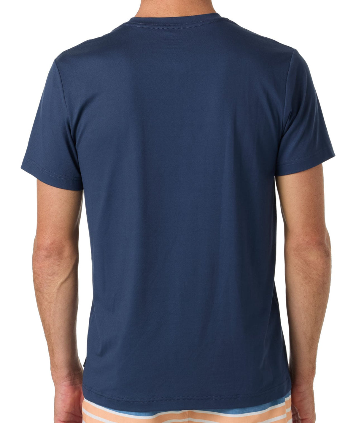 O'Neill Coral Men's Short Sleeve UPF T-Shirt - Navy – back view