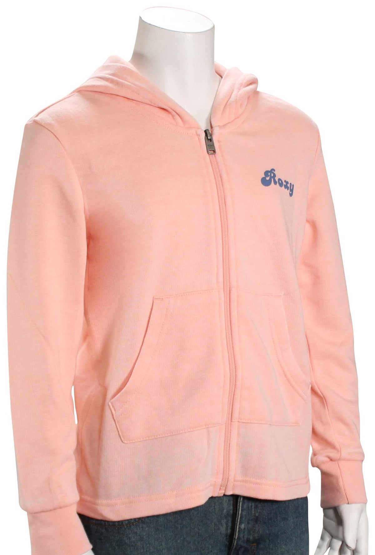 Roxy Girl's What I Got Zip Hoody - Peach Bud