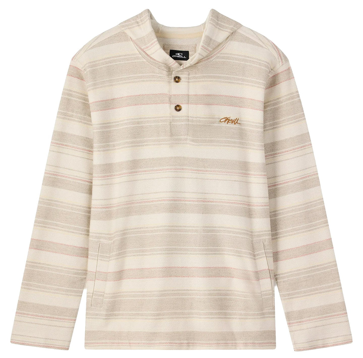 O'Neill Boy's Bavaro Stripe Poncho Hoody - Cream