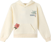 O'Neill Asher Girl's Pullover Hoody - Winter White