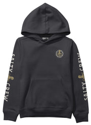 Salty Crew Tentacles Boy's Pullover Hoody - Black