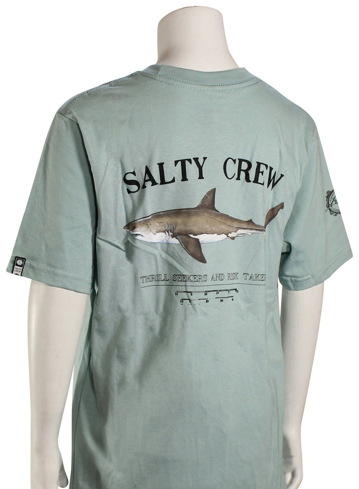 Salty Crew Boy's Bruce T-Shirt - Mackarel - XL