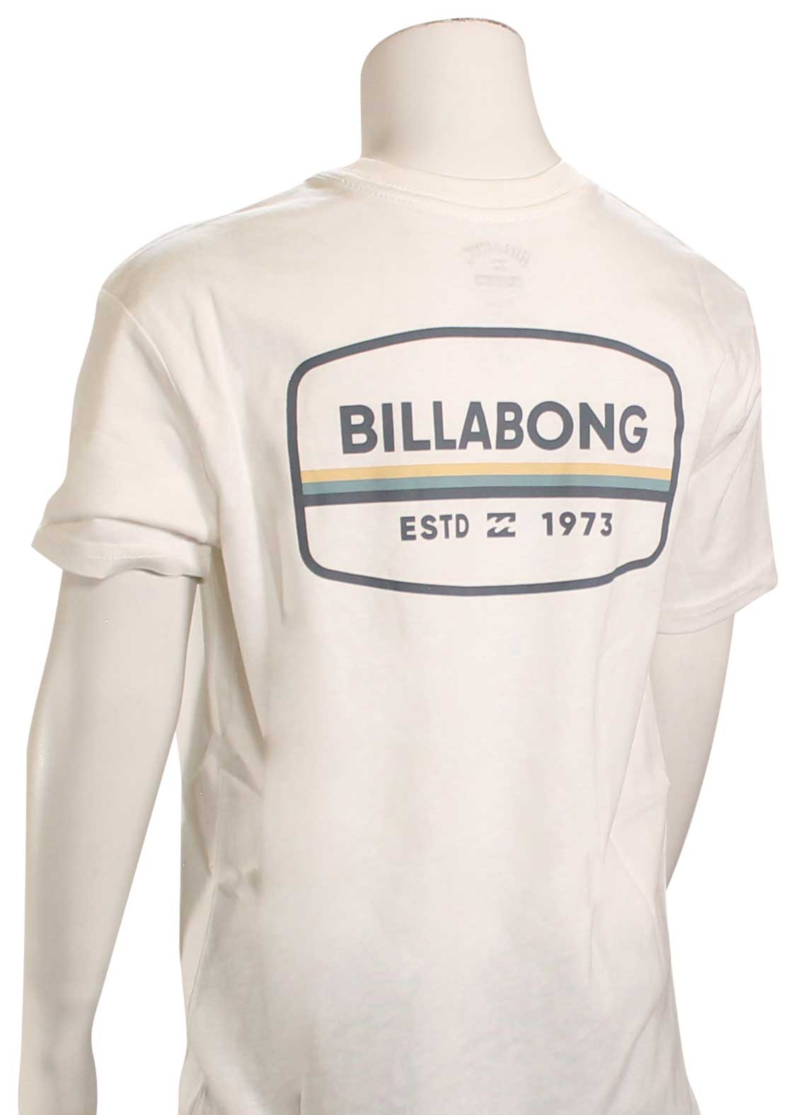 Billabong Boy's Walled T-Shirt - Off White – back view