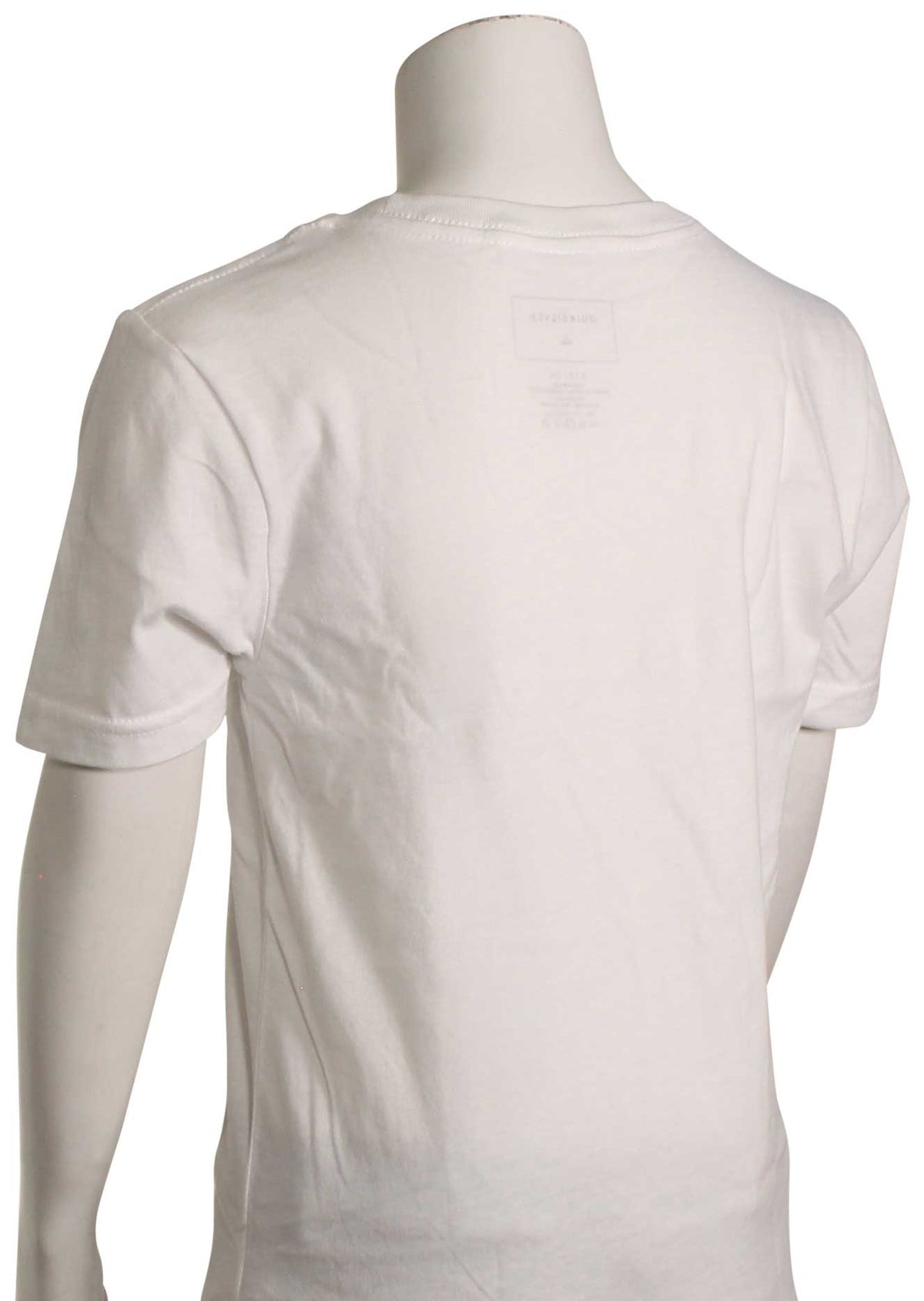 Quiksilver Boy's In Shapes T-Shirt - White – back view