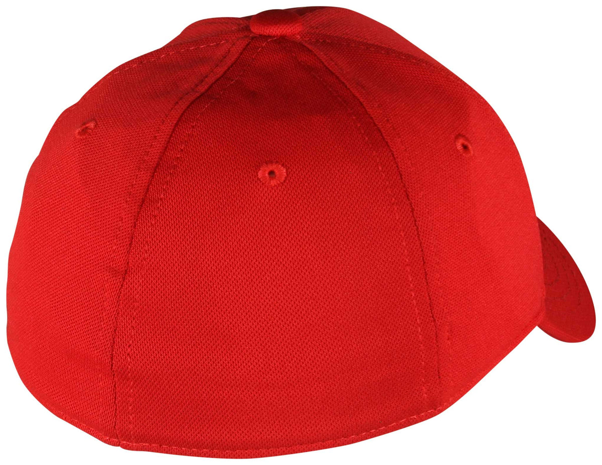 Under Armour Boy's Blitzing Hat - Red / White – back view