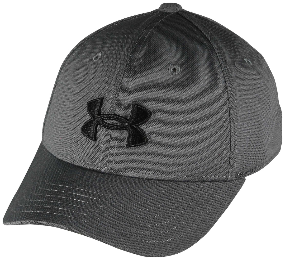 Under Armour Boy's Blitzing Hat - Pitch Grey / Black
