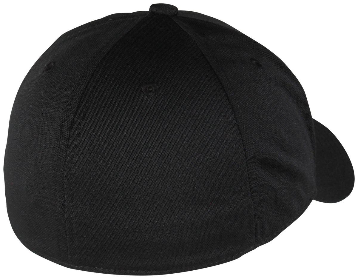 Under Armour Boy's Blitzing Hat - Black / Mod Gray – back view