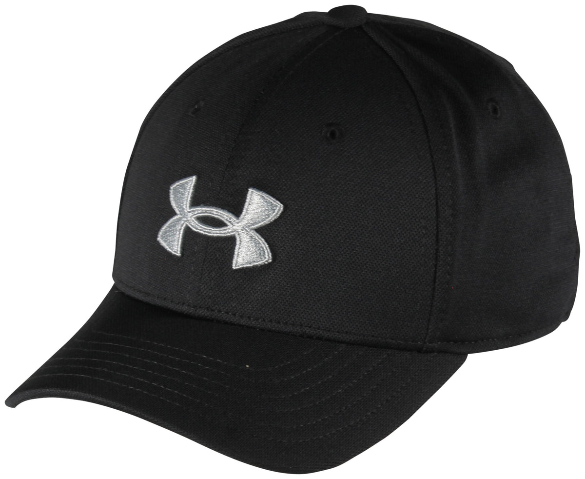Under Armour Boy's Blitzing Hat - Black / Mod Gray