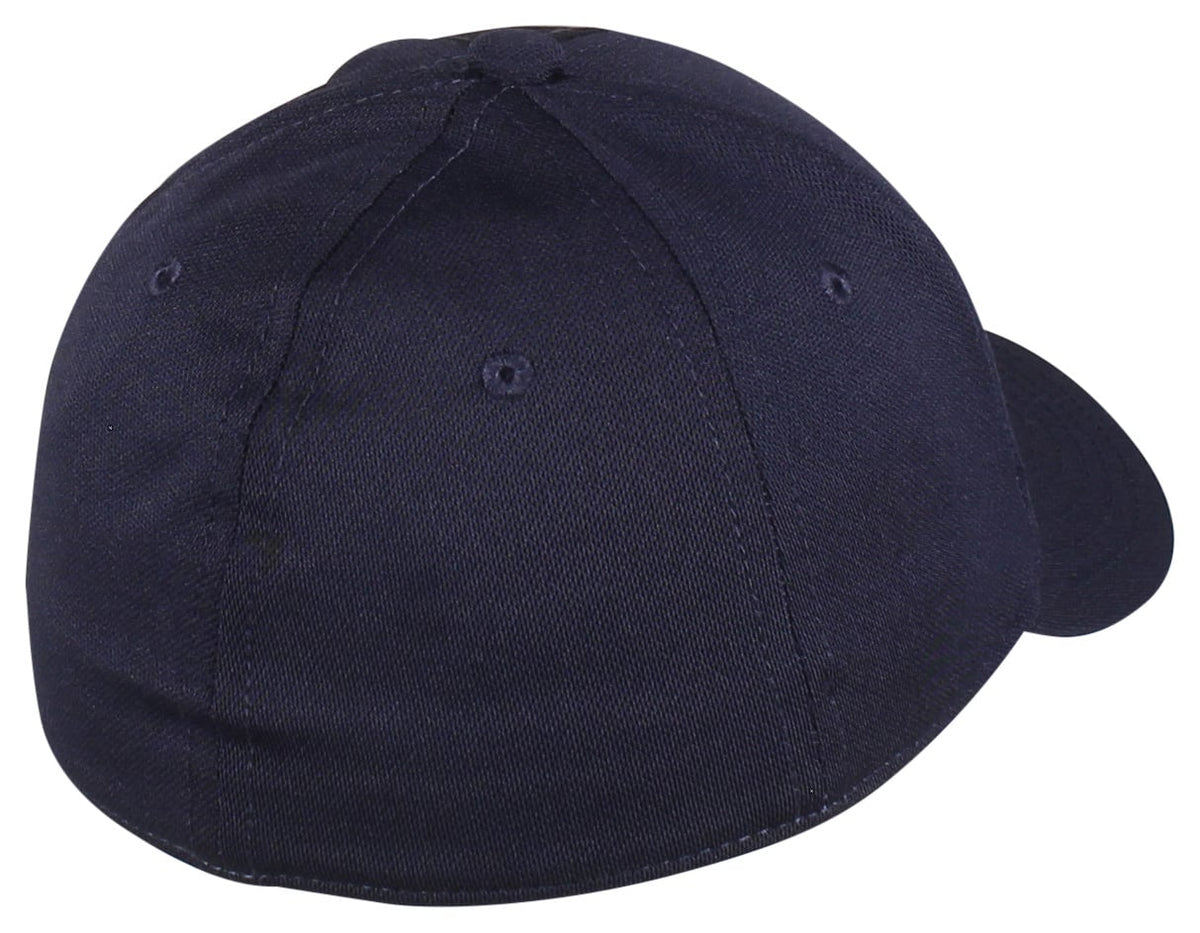Under Armour Boy's Blitzing Hat - Midnight Navy / White – back view