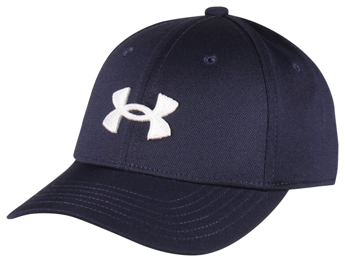 Under Armour Boy's Blitzing Hat - Midnight Navy / White