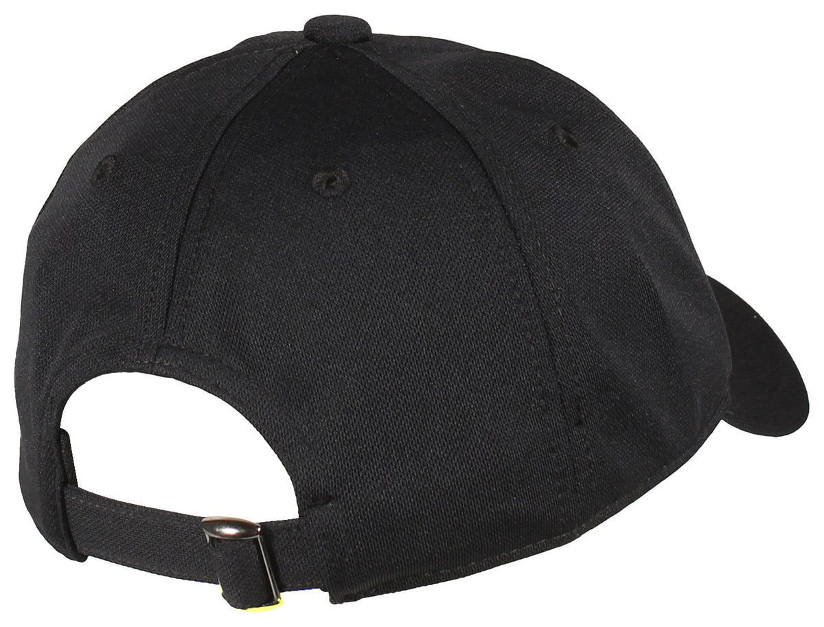 Under Armour Boy's Blitzing Freedom Adjustable Hat - Black / White – back view