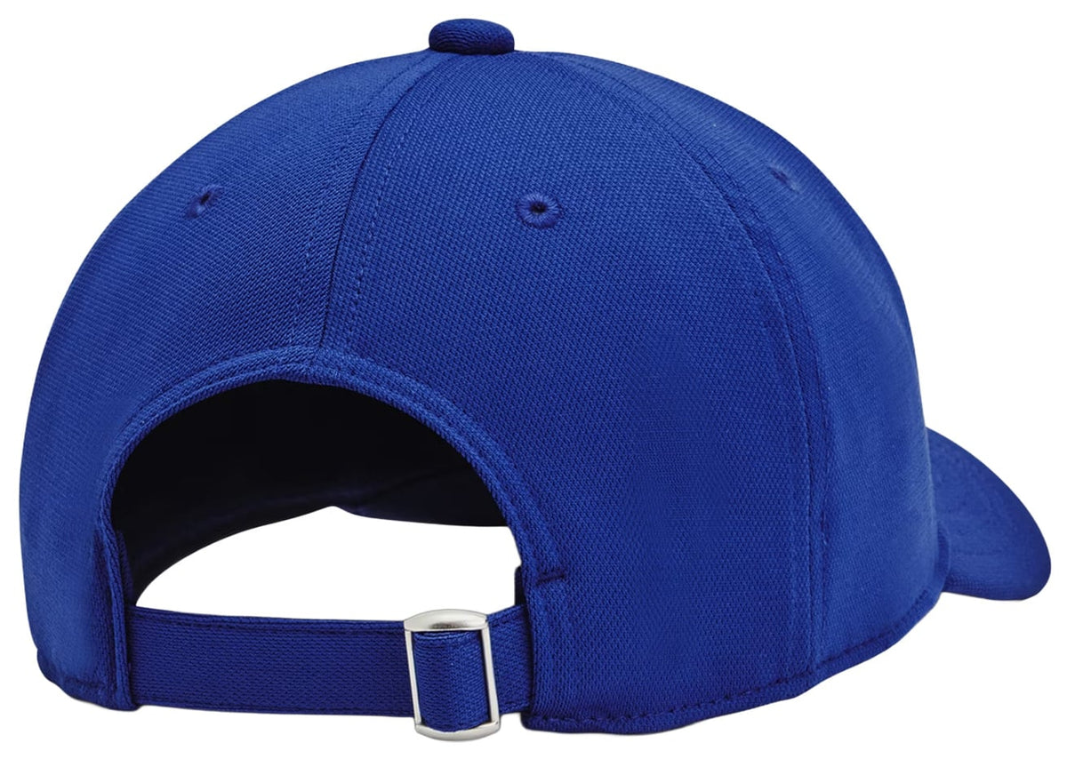 Under Armour Boy's Blitzing Adjustable Hat - Royal / White – back view