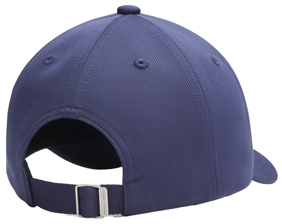 Under Armour Girl's Blitzing Adjustable Hat - Washed Navy – back view