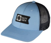 Salty Crew Boy's Pinnacle Retro Trucker Hat - Marine Blue