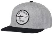 Salty Crew Boy's Bruce 6 Panel Hat - Grey Heather