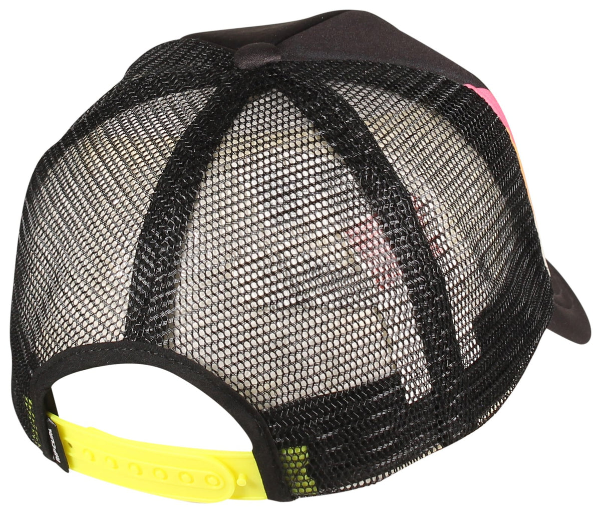 Rip Curl Girl's Mixed Revival Trucker Hat - Washed Black – back view