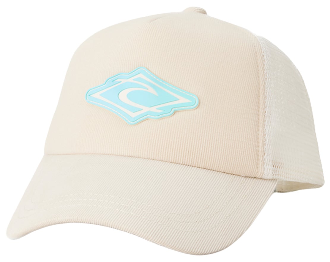 Rip Curl Girl's Icon Cord Trucker Hat - Stone