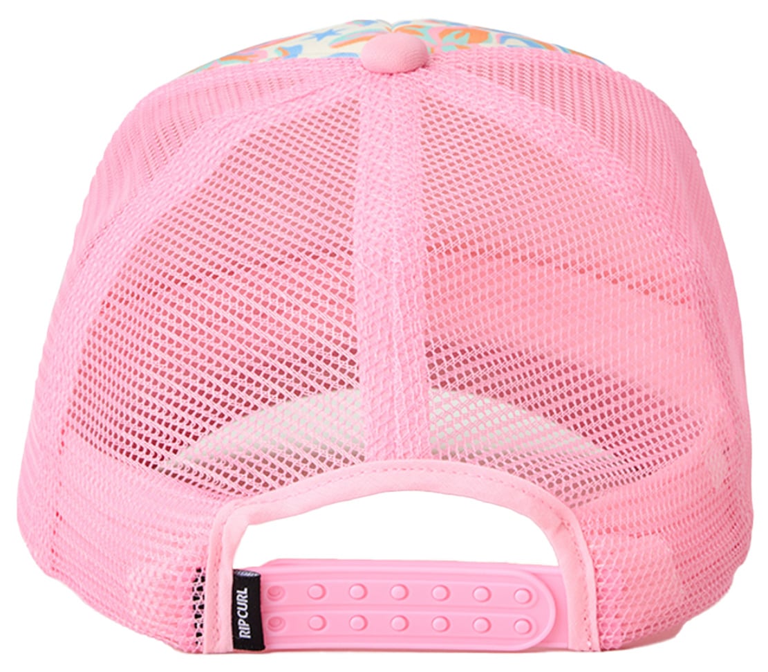 Rip Curl Girl's Mixed Revival Trucker Hat - Powder Pink – back view