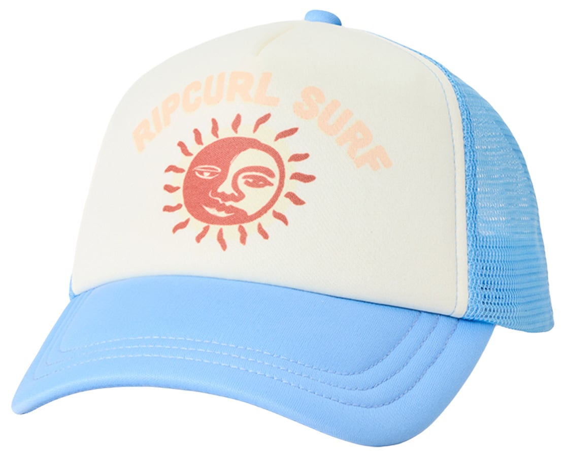 Rip Curl Girl's Mixed Revival Trucker Hat - Sky Blue