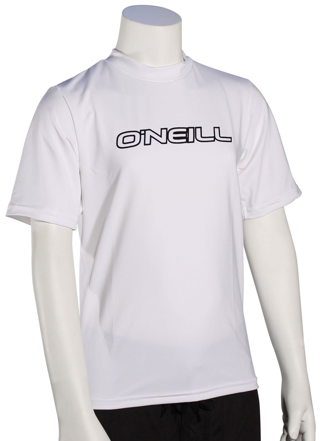 O'Neill Kid's Basic Skins SS Surf Shirt - White - 8