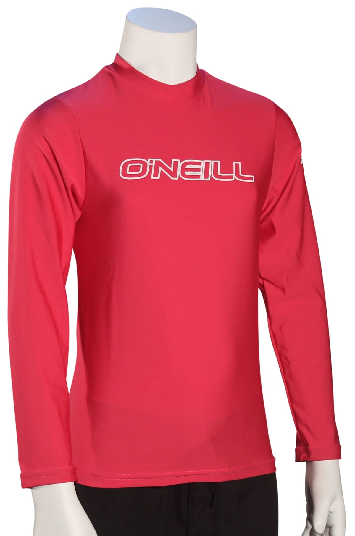 O'Neill Kid's Basic Skins LS Surf Shirt - Watermelon