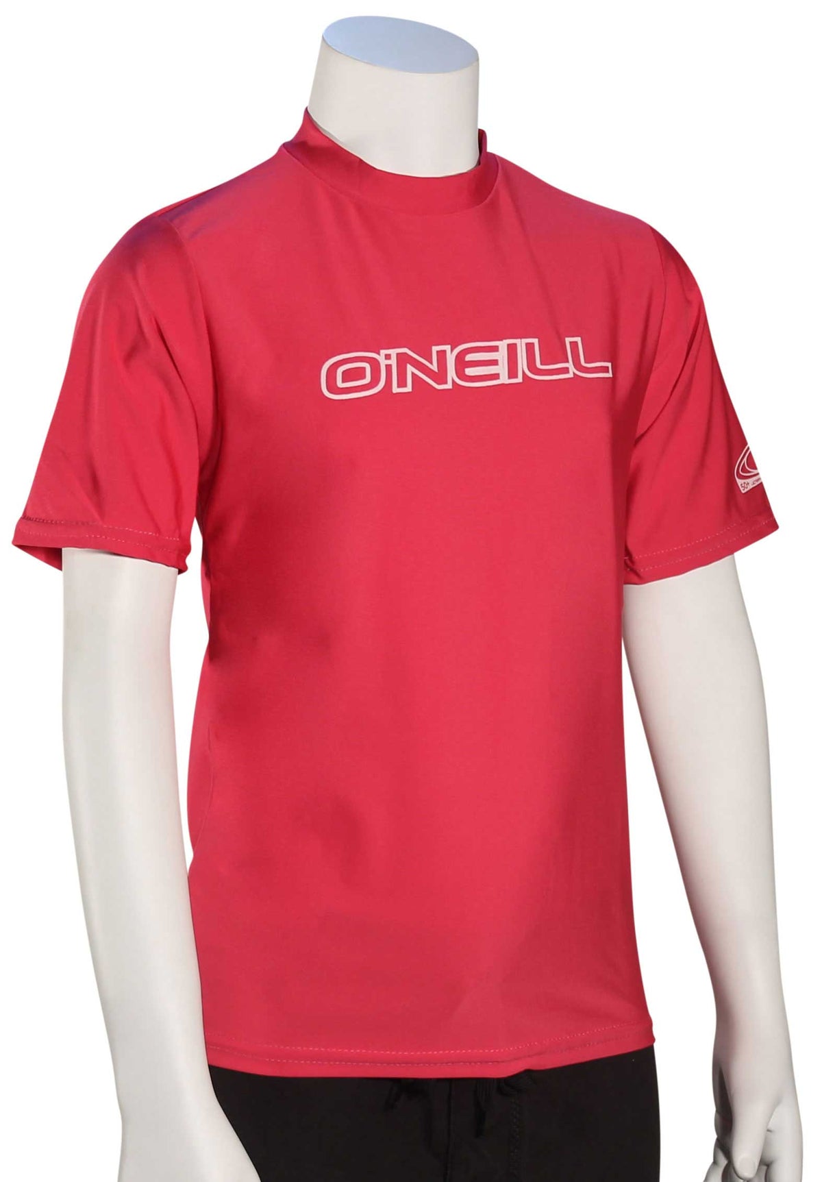 O'Neill Kid's Basic Skins SS Surf Shirt - Watermelon - 16