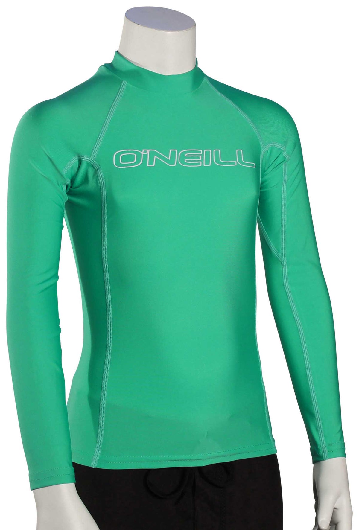 O'Neill Kid's Basic Skins LS Rash Guard - Seaglass