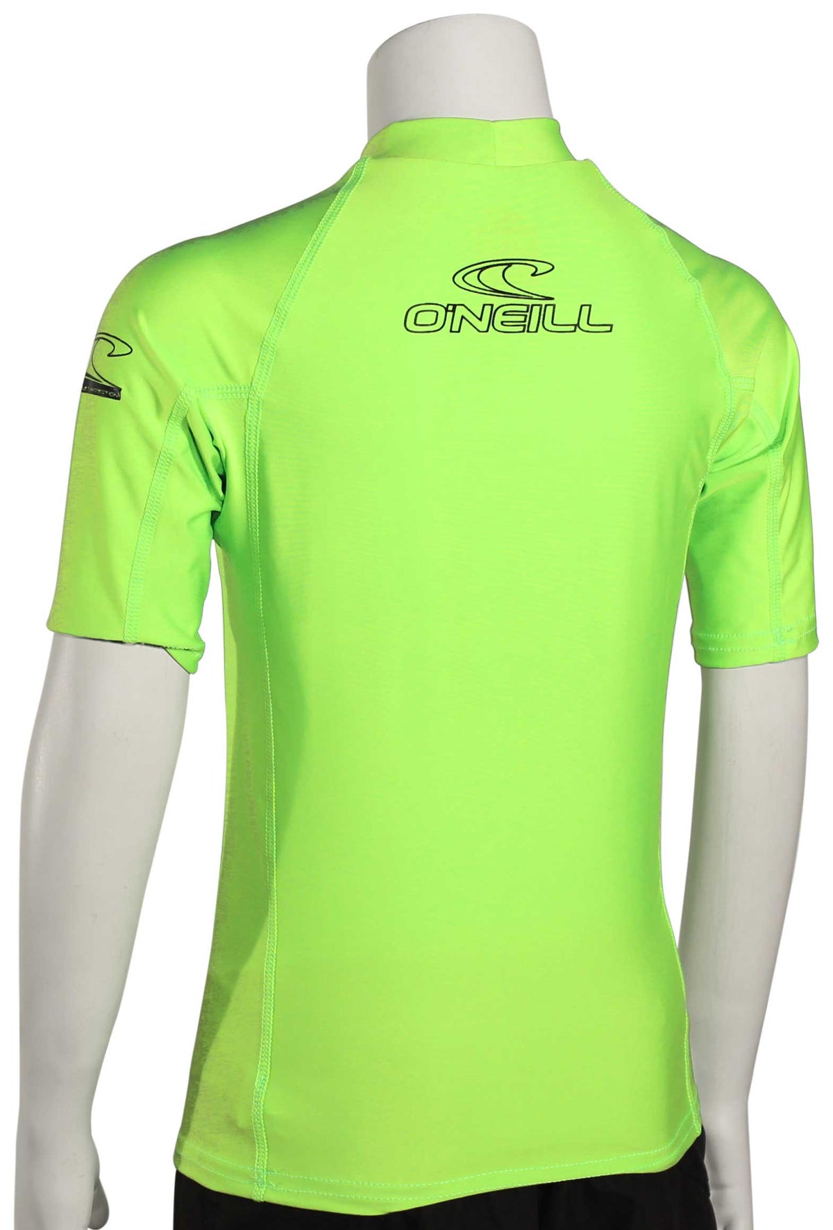 O'Neill Kid's Basic Skins SS Rash Guard - Lime - 16