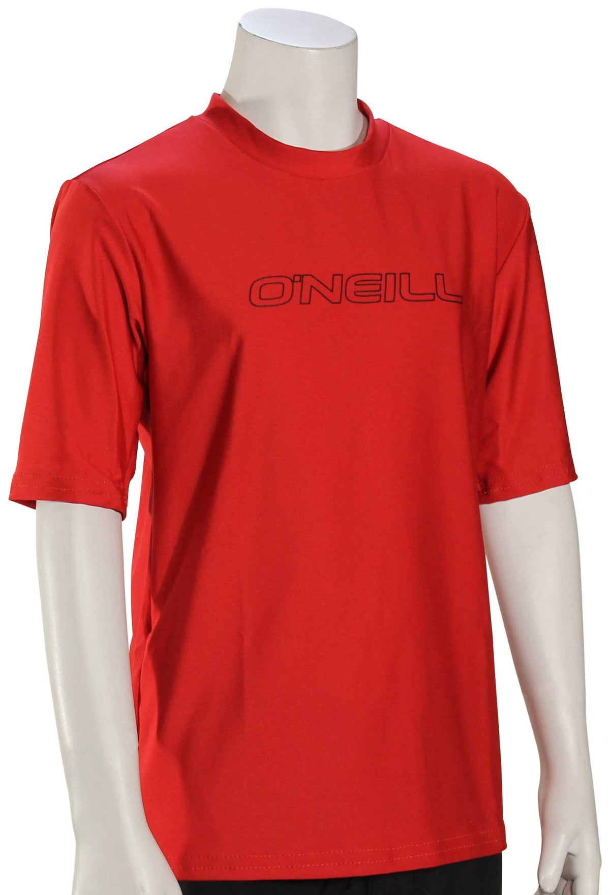 O'Neill Kid's Basic Skins SS Surf Shirt - Red