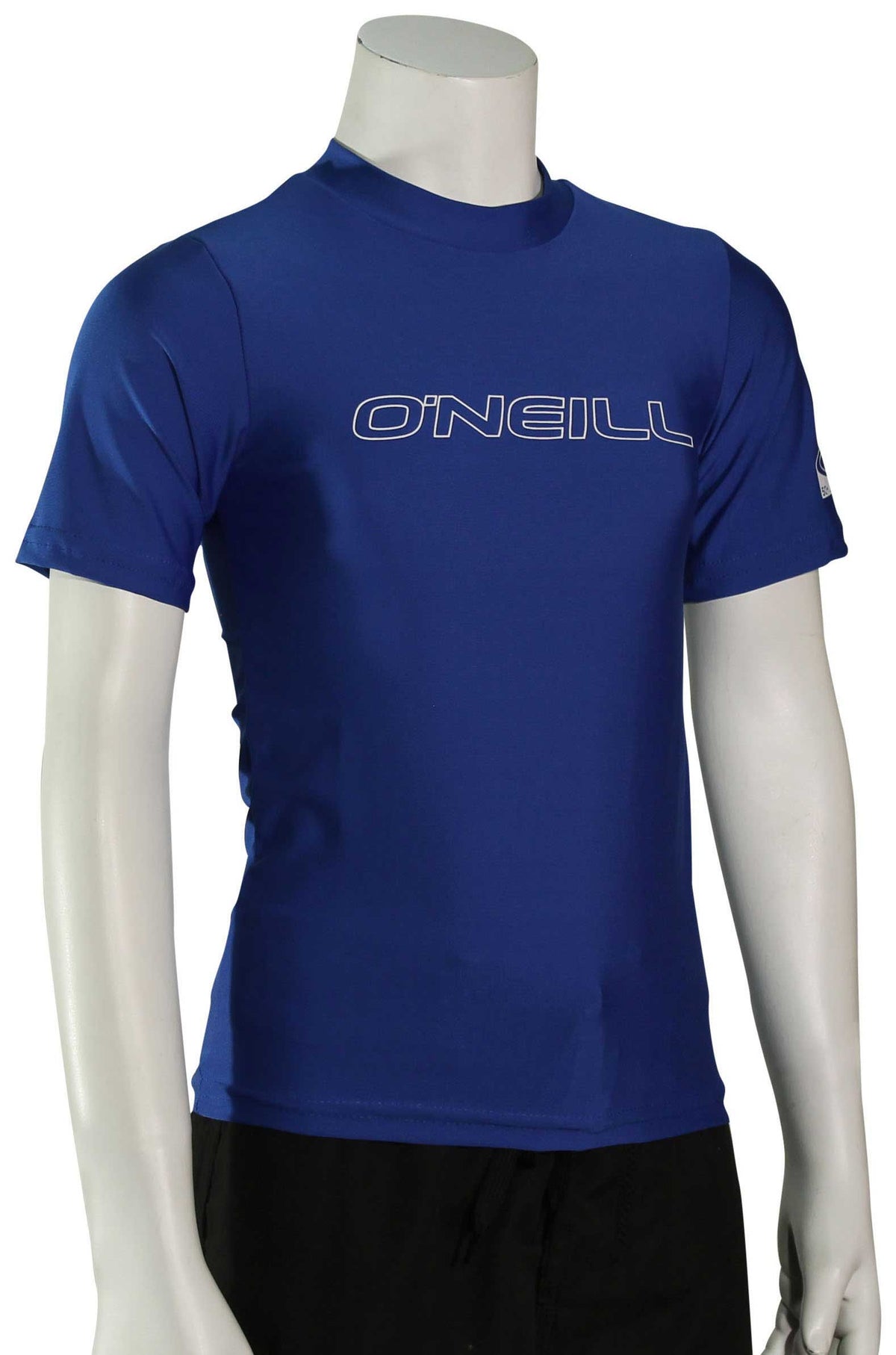 O'Neill Kid's Basic Skins SS Surf Shirt - Pacific - 6