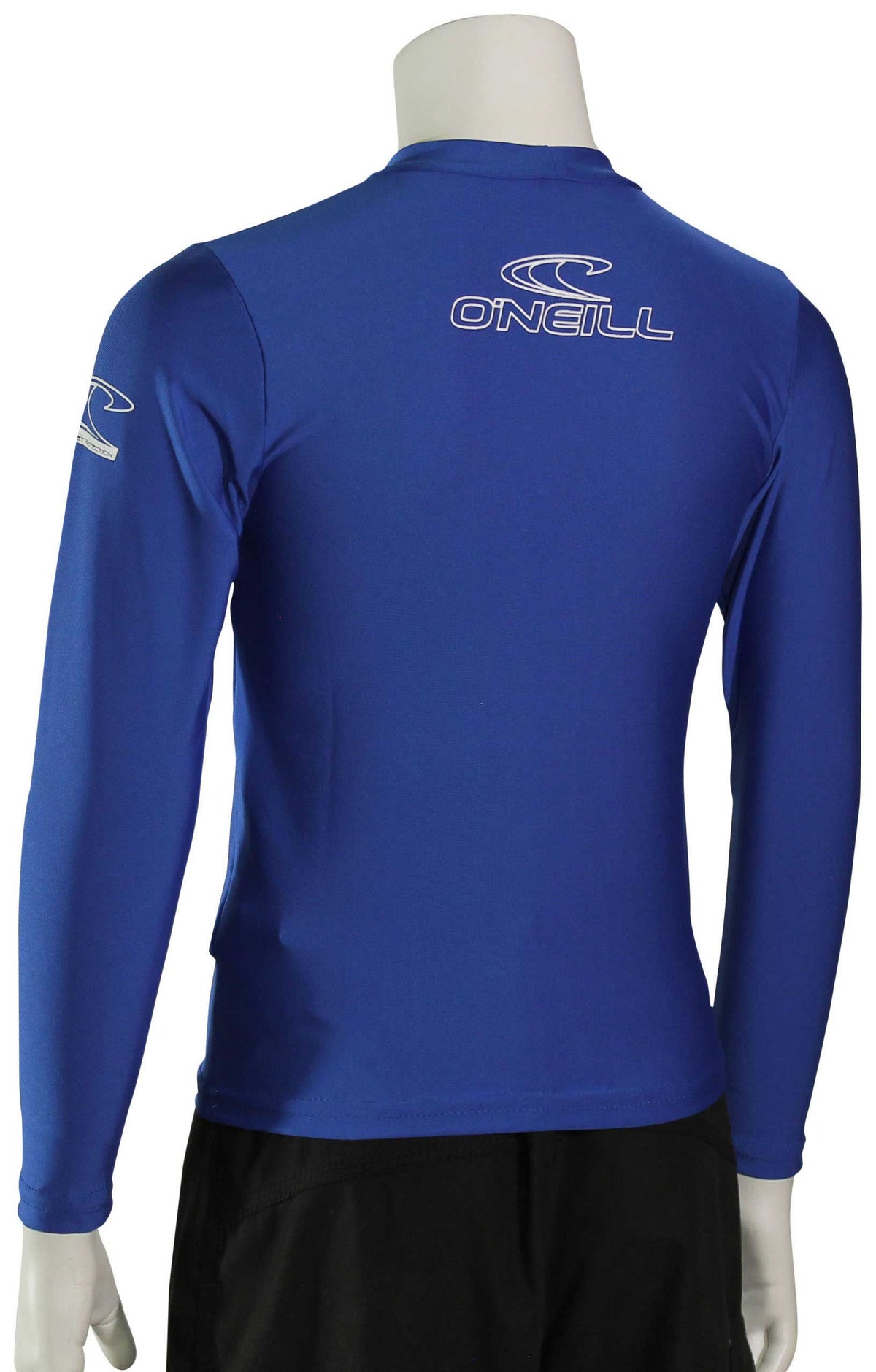 O'Neill Kid's Basic Skins LS Surf Shirt - Pacific - 4