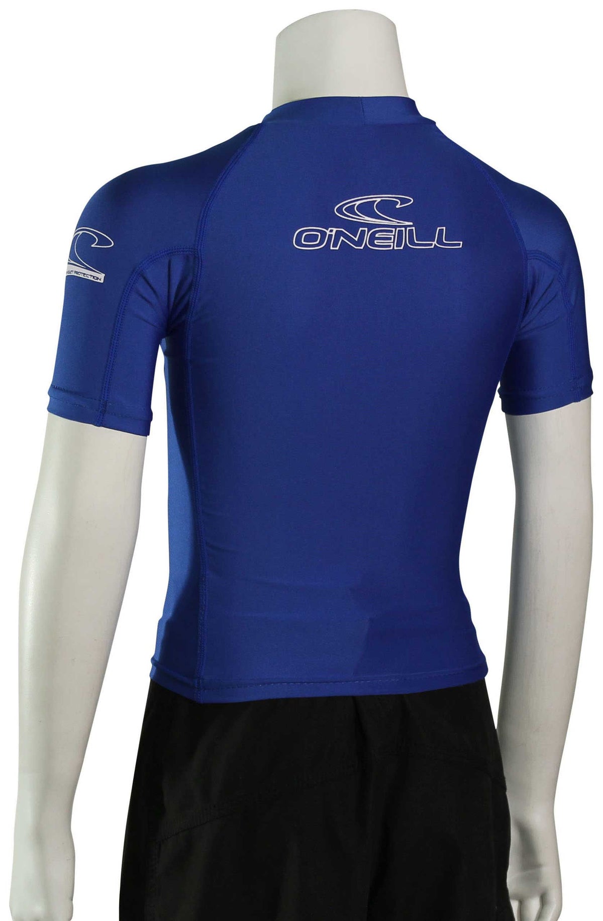 O'Neill Kid's Basic Skins SS Rash Guard - Pacific - 6