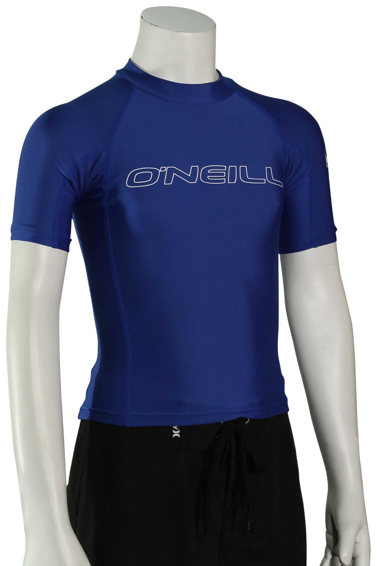 O'Neill Kid's Basic Skins SS Rash Guard - Pacific - 6