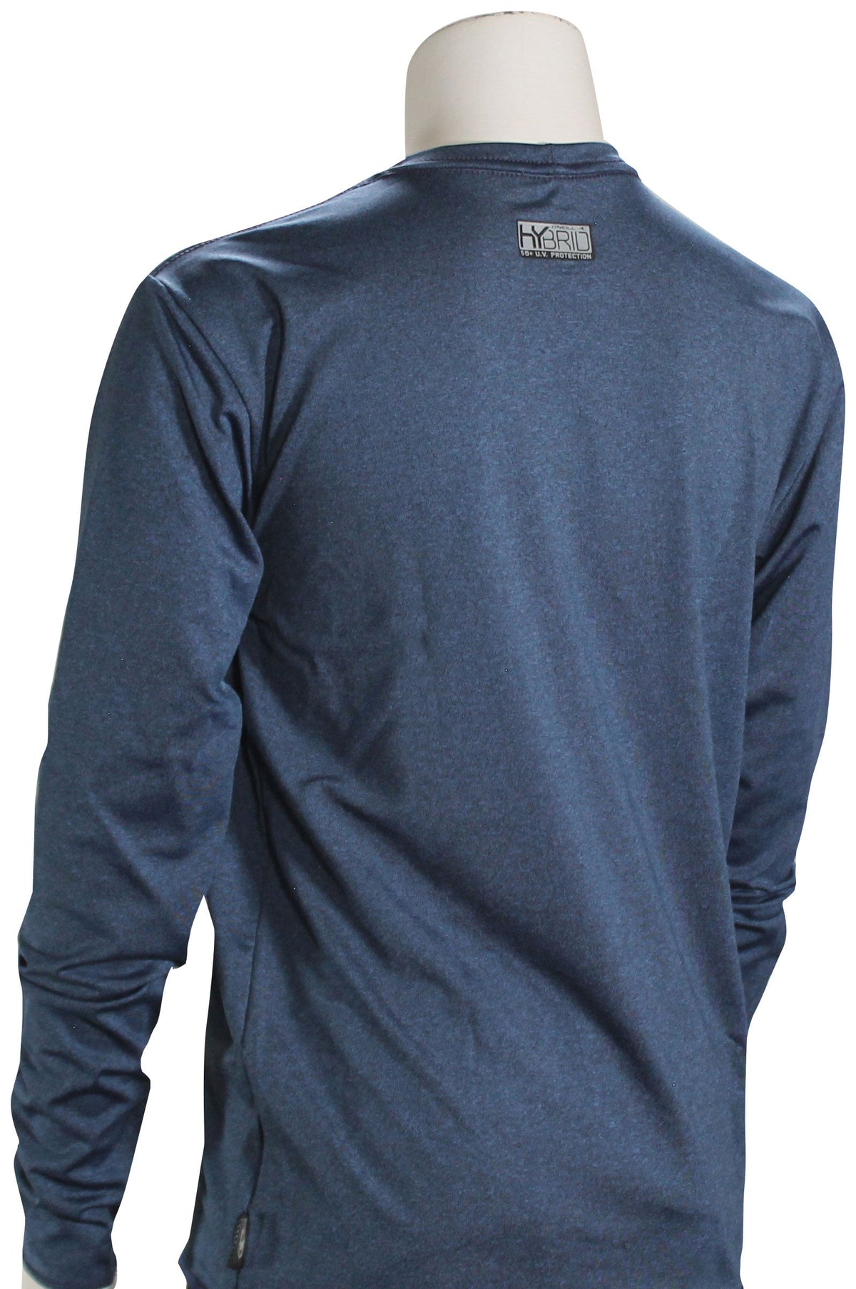 O'Neill Kid's Hybrid LS Surf Shirt - Deep Sea – back view