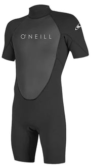 O'Neill Kid's Reactor 2MM Back Zip Springsuit - Black / Black